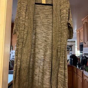 Faded Glory Women's Heather Gray Cardigan